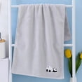 thumbnail image 4 of Toalla con bordado de panda | Toalla facial de algodón suave | Toalla de mano absorbente para baño y cocina | Toallita de secado rápido para rostro y manos, 4 of 6