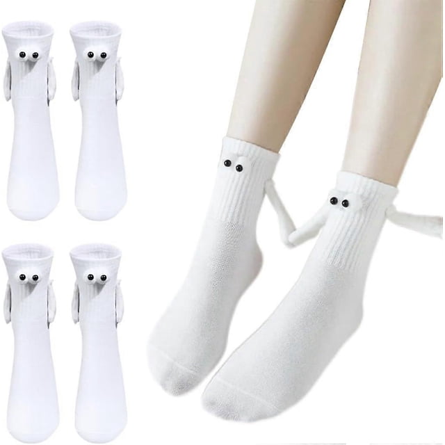 Magnetic Holding Hands Socks for Women Men, Kids Funny Sock for Couple,Kid Magnetic Socks for Friends and Family