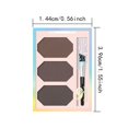 thumbnail image 3 of Three-Color Eyebrow Powder Palette 5g Waterproof Long-Lasting Natural Matte Makeup Kit, 3 of 8