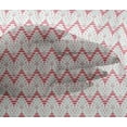 thumbnail image 4 of oneOone Viscose Chiffon Fabric Chevron|Triangle & Square Geometric Print Sewing Fabric BTY 42 Inch Wide, 4 of 4