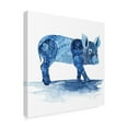 thumbnail image 2 of Trademark Fine Art 'Cobalt Farm Animals II' Canvas Art by Grace Popp, 2 of 4
