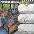 thumbnail image 6 of Jeiento Boho Floral RV Dinette Cushion Covers Camper Dinette Seat Covers Vintage Replacement Camper Cushion Slipcovers Furniture Protector for RV Camper RV Camping Accessories, 6 of 7
