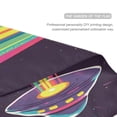 thumbnail image 3 of Yayeee Garden Flag 12" x 18" Double Sided Outdoor Yard Lawn Holiday Decorations, Colorful UFO, 3 of 6