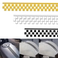 thumbnail image 4 of SPRING Car Stickers Checkered Stripes Decals Stickers Motorbike Decals Sticker White, 4 of 6
