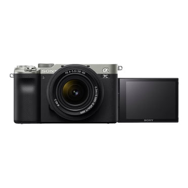 Sony a7C ILCE-7CL - Digital camera - mirrorless - 24.2 MP - Full Frame - 4K / 30 fps - 2.1x optical zoom 28-60mm lens - Wireless LAN, NFC, Bluetooth - silver