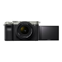 Sony a7C ILCE-7CL - Digital camera - mirrorless - 24.2 MP - Full Frame - 4K / 30 fps - 2.1x optical zoom 28-60mm lens - Wireless LAN, NFC, Bluetooth - silver
