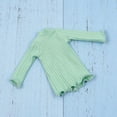 thumbnail image 1 of Top de Jersey con Cuello CUTICAT para Muñecas 1/6 Gris Verde, 1 of 7