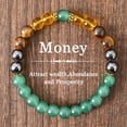 thumbnail image 1 of HLONK Relaxing Success Enhancing Prosperity & Abundance Wristband For Personal Strength And Wellness, 1 of 5