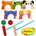 thumbnail image 2 of Croquet Toy Set Synthetic Material 1Set 20X5In, 2 of 6