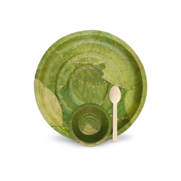 Palash - Sal Leaf Dinnerware Set Eco-friendly Biodegradable |Theme ...