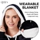 thumbnail image 2 of Sudadera con capucha portátil para mujeres adultas, color negro carbón, 2 of 6