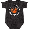thumbnail image 3 of Inktastic I Love Red Pandas Boys or Girls Baby Bodysuit, 3 of 5