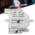 thumbnail image 4 of de soldadura, regla de inspección, regla de medición de foso de soldadura, cordón de herramienta de ángulo biselado, herramientas de medición Estilo B DYNWAVEMX Medidor de costura de soldadura, 4 of 8