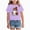 Purple, variant on TOWED22 Toddler Halloween Shirts for Boys & Girls - Short Sleeve Tees with Ghouls, Ghosts & Pumpkins Graphics,Beige,5-6 Y