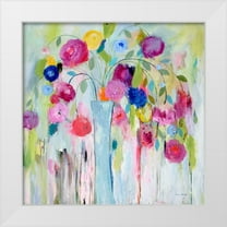 Schmitt, Carrie 15x15 White Modern Wood Framed Museum Art Print Titled - Artists Bouquet