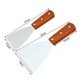 thumbnail image 3 of Stainless-Steel Spatula Pancake Pizza Steak Shovel Cook BBQ Baking Kitchen Tools, 3 of 8