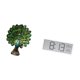 thumbnail image 5 of Elegante colección de esculturas de animales y reloj digital multiusos para dormitorio, oficina, sala de estar, estantería o decoración del hogar con, 5 of 8