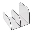thumbnail image 3 of Desktop Book Ends Practical Plastic Desktop Book Storage Rack Organizer, Lightweight and Easy to Clean, Simple Shape, Designed for Office Desktop Books and Documents Storage, 3 of 8