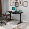 thumbnail image 2 of Bureau d'Ordinateur Électrique LJ 47” à Hauteur Réglable Assis-Debout - Noir, 2 of 5