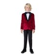 thumbnail image 5 of OppoSuits Deluxe Boys' Blazers BOYS Dinner Jacket - Burgundy - US 2Y Red, 5 of 6