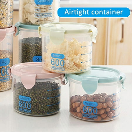Leak-Proof Food Storage Containers with Airtight Lids Kitchen Storage
