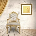 thumbnail image 3 of Popcorn 12x12 Gold Ornate Wood Framed with Double Matting Museum Art Print Titled - Bird Silhouette IV, 3 of 4