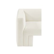 Meridian Furniture Henson Cream Velvet Sofa