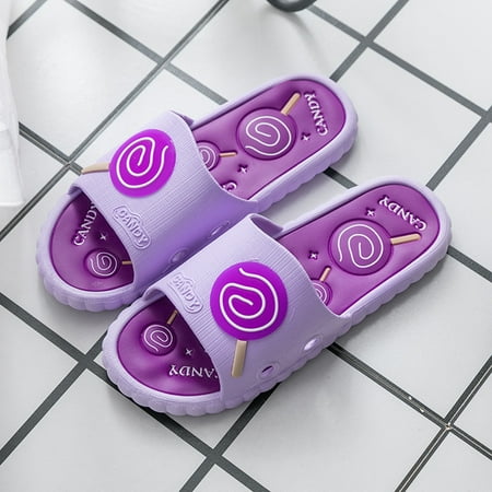 

Njoeus Men&Women Home Indoors Slippers Cartoon Floor Family Shoes Beach Sandals