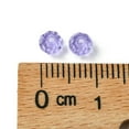 thumbnail image 4 of 24pc Preciosa® Crystal Beads Czech Crystal 451 19 602 Round 20310 Violet 4mm Hole: 1mm, 4 of 4