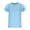 Blue, variant on Kids Summer Tops Girls Ruffle Short Sleeve Toddler Plus Size Pleated T Shirts Teen Girls Loose Dressy Casual Blouses Tween Girl Clothes