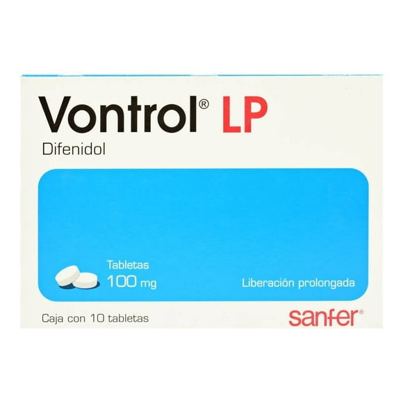 Vontrol LP 100 mg 10 tabletas de liberación prolongada