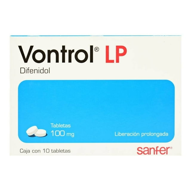 Vontrol LP 100 mg 10 tabletas de liberación prolongada