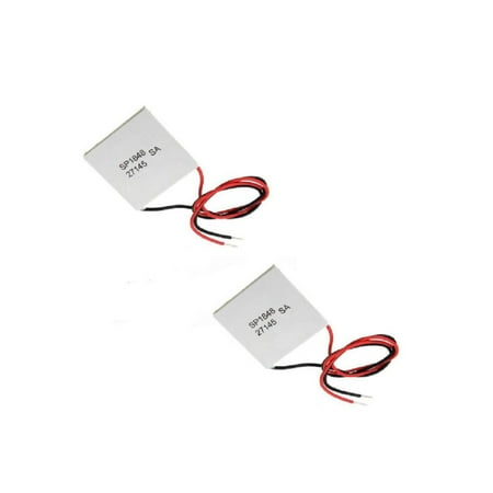

2Pcs Thermoelectric Power Generator / Cooler Peltier Module SP1848-27145 120 Celsius Degree