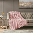 thumbnail image 2 of Gracie Mills Shawn Faux faux to Mink Oversized Throw 3649 Reversible Soft Blanket, 2 of 4