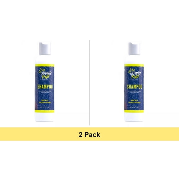 Young King Hair Care Kids Shampoo 8 oz Curly Hair Moisturizing - 2 Pack