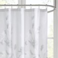 thumbnail image 4 of Madison Park Rideau de Douche Salle de Bain, Design Floral Magnolia Moderne Shabby Chic Tissu de Bain Intimité, 72"x72 Pouces, Aqua, 4 of 5