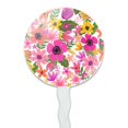 thumbnail image 2 of Vivid Flowers Cupcake Picks Toppers Decoration Set of 6, 2 of 7