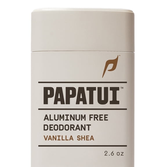 Papatui Triple Action Complex Men's Aluminum Free Deodorant, Vanilla Shea, 2.6 oz
