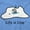 Carolina Blue, variant on Ice Pond Hockey Player Falling Men's Big & Tall Crewneck Graphic Tee Brisco Brands 2X