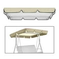 thumbnail image 6 of Swing Canopy Replacement Top Cover Awning Cover Rainproof 3 Seater Sizes Sunshade Easy to Install Swing Top Cover Swing Cover for Outdoor Beige, 6 of 8
