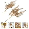thumbnail image 5 of Gymnture christmas Christmas Golden Leaves Artificial Foliage Xmas Decor (70 characters), 5 of 10