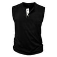 thumbnail image 7 of USNSM Tank Tops Men Big and Tall V Neck Sleeveless Muscle Summer Athletic Shirts for Men Lightweight Breathable Undershirt Black XXXL, 7 of 7