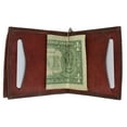 thumbnail image 4 of Genuine Leather Center Flap Money Clip with ID and Credit Card 93 CF (C), 4 of 10