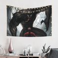 thumbnail image 2 of Venom Tapestry For Bedroom, Art Wall Hanging Tapestries Wall Hanging For Home Decor Beach Towel Tv Background Panels, Living Room Decor 60x40in, 2 of 9
