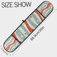 thumbnail image 3 of Yayeee Double Oven Mitt Kitchen Heat Resistant Baking 35" x7" Quilted Glove, Light Blue Pattern, 3 of 6