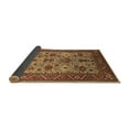 thumbnail image 2 of Ahgly Company Indoor Round Oriental Brown Industrial Area Rugs, 7' Round, 2 of 4