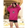 thumbnail image 2 of Chinese Ghost Festival  Cute Hoodie Women -Image by Shutterstock, Female Small, 2 of 4