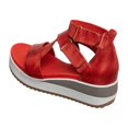 thumbnail image 5 of Antelope Women's Calissa Leather Wedge Platform Sandals, 5 of 6