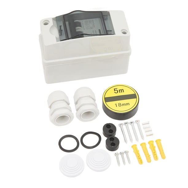 Interruptor De Aislamiento De Disyuntor De CC 2P, 32A DC12V A 400V AC90V A 400V Disyuntor En Miniatura Interruptor De Desconexión Solar Para Paneles Sistema De Rejilla Paneles Solares