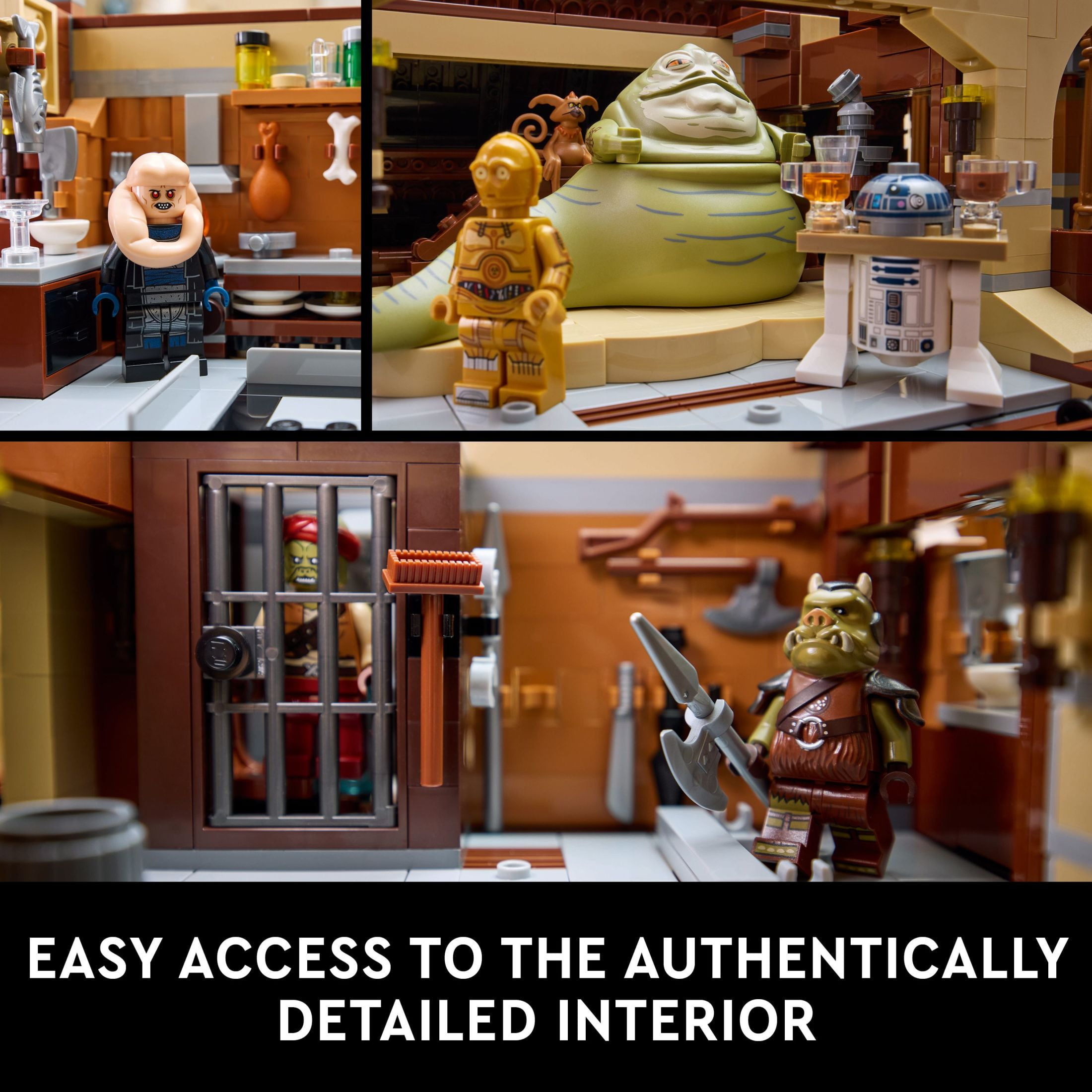 LEGO Star Wars: Return of the Jedi Jabba's Sail Barge Building Set for Adults - Star Wars Ship Collectible Set for Fans - with 11 Minifigures - Gift for Men and Women - 75397